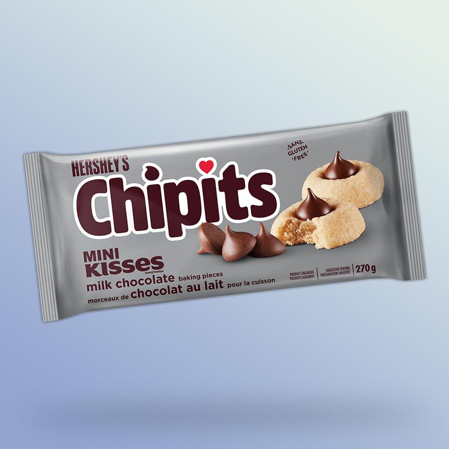 Hersheys Chipits Mini Kisses tejcsokoládés csokicseppek sütikhez 270g