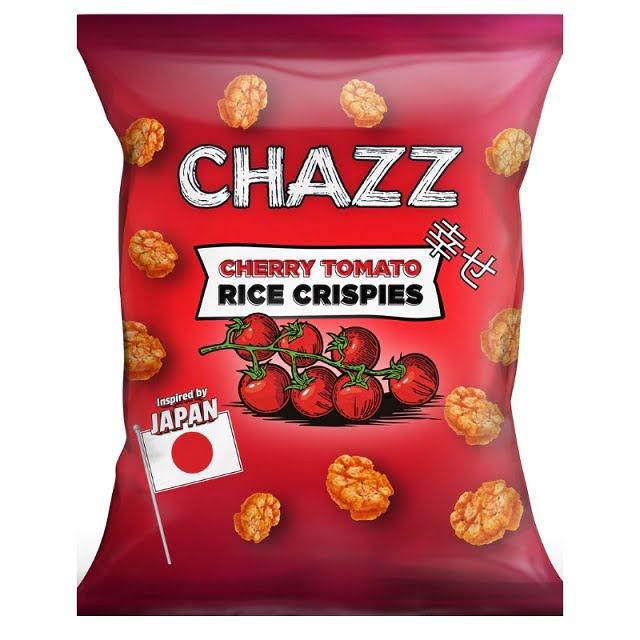 Chazz Cherry Tomato Rice Crispies cseresznyeparadicsom ízű rizs chips 100g