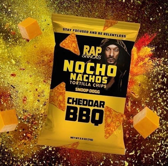 Rap Snack Nocho Nachos Snoop Dogg BBQ és Cheddar Cheese nacho chips 71g