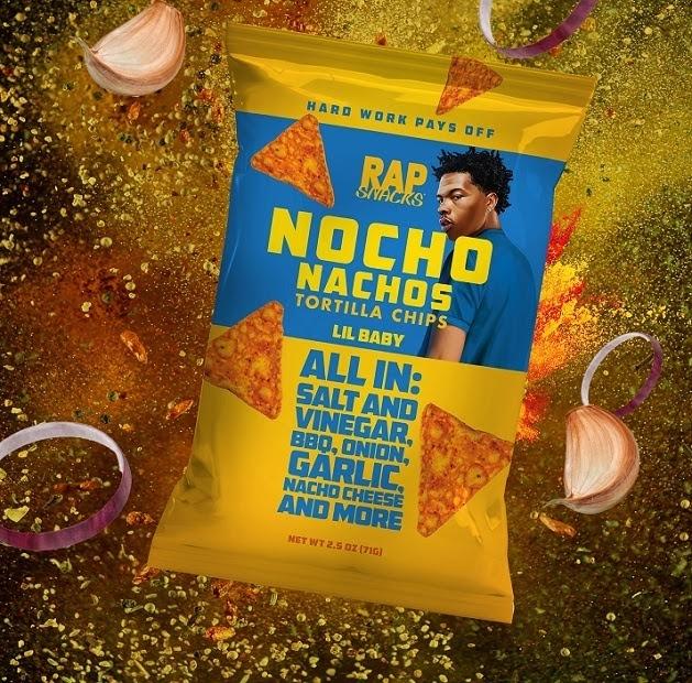 Rap Snack Lil Baby All In Nocho Nachos több ízű nacho chips 71g